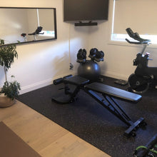 Load image into Gallery viewer, home gym rubber mat
